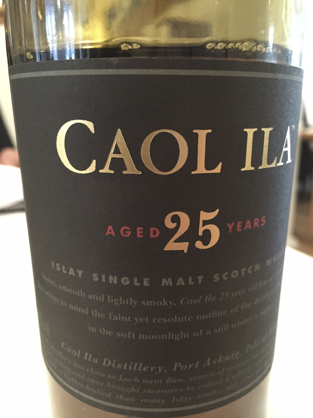Caol Ila 25 years